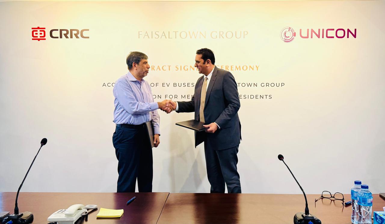 Contract signing ceremony