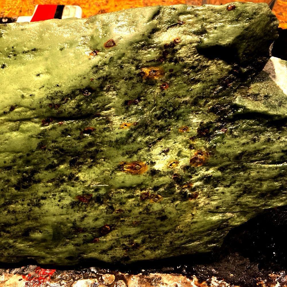 Copper ore from the operating concession